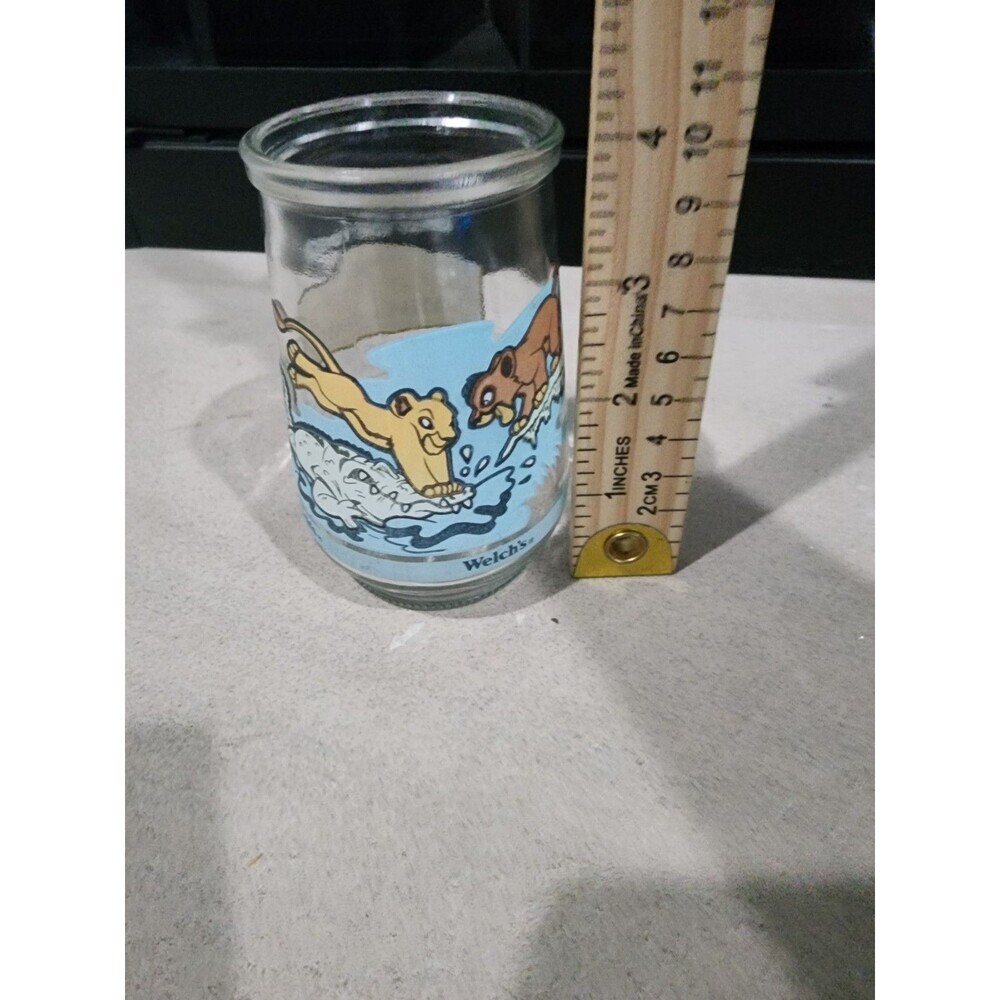 The Lion King 2 Welch's Jelly Glass Jar #5 1998 Disney Simba's Pride Nala Pumba - Picture 8 of 10